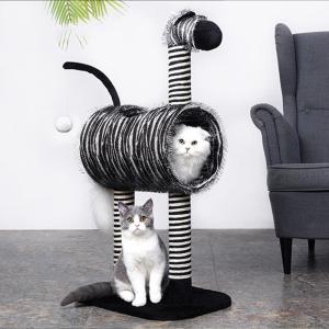Best Sustainable Cute Zebra ODM Cat Scratcher Tree wholesale