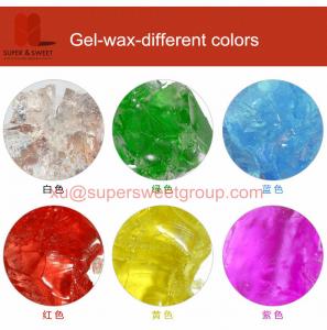 China Different color gel wax for making gel wax candles on sale