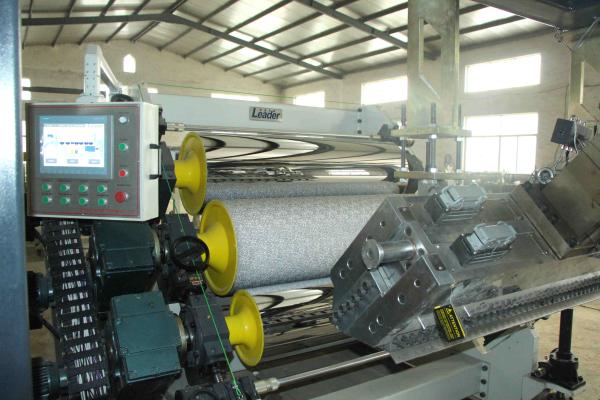 Cheap High Efficient Embossed Pc Solid Sheet Extruder Machine Use For Glazing & Lighting for sale