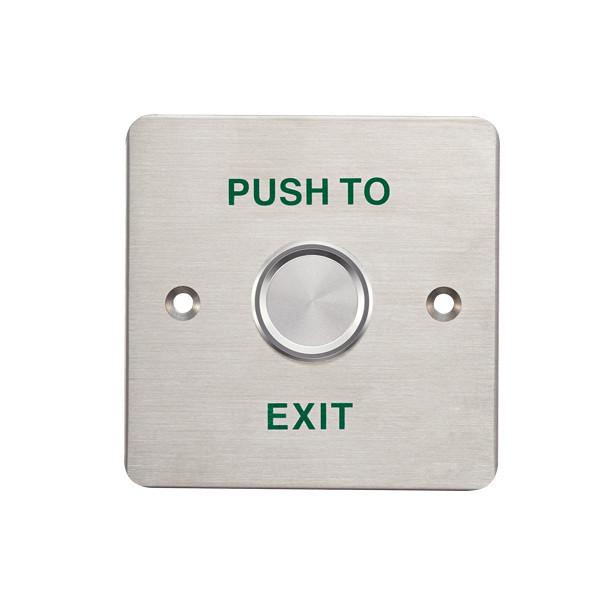 Cheap Water Proof Exit Push Button , No Touch Exit Button IP68 Stainless Steel Plate for sale
