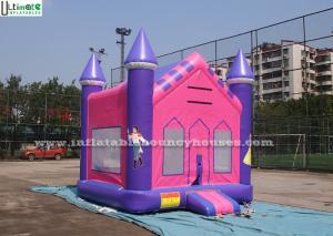 Best Outdoor Princess Inflatable Jumper Bounce House with 18 OZ PVC Tarpaulin wholesale