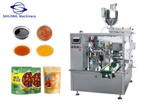 POD Fruit Juice Automatic Rotary Packing Machine POD Premade Pouch Fill And Seal Machine