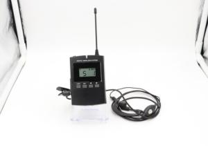Speak And Listen At The Same Time Tour Guide System With Transmitter And Receiver
