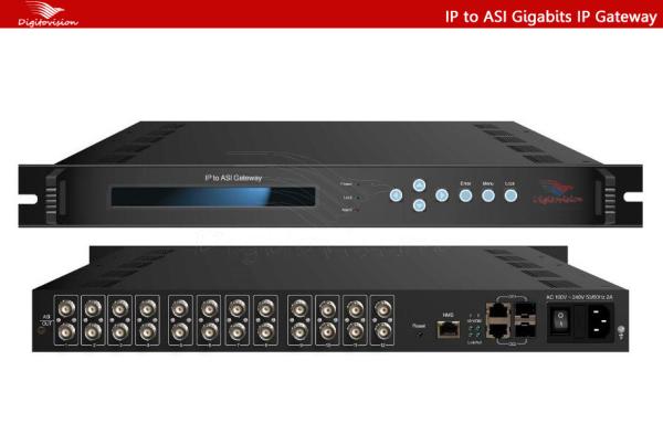 Cheap DIGITOVISION DVB- S/S2 (DVB-C/T/(T) /ISDB-T/ATSC to IP Gateway for sale