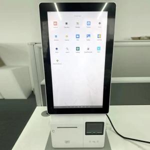 China Lce Capacitor Touch Screen Pos Terminal Cash Register Service Terminal Payment Kiosk on sale