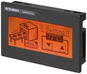 China Mitsubishi GOT1000 GT1020-LBD2 3.7 in LCD Touch-Screen HMI 100% Original Mitsubishi PLC and HMI on sale