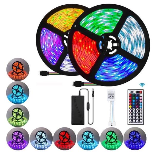 Cheap RGB5050 Smart Led Strip Light 5 Meters Flexible Led Strip Lights APP Control for sale
