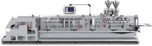 High Efficient Doypack Packaging Machine / Standing Pouch Machine Customized Pouch Size