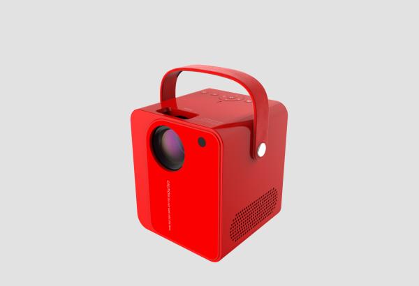 Cheap 120 Lumens Portable Pc Projector HDMI LCD Pico Mini Led Projector Red for sale