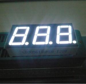 Best 14.2mm(0.56&quot;) White 3 Digit 7 Segment LED Display for digital Temperature /Humidity indicators wholesale