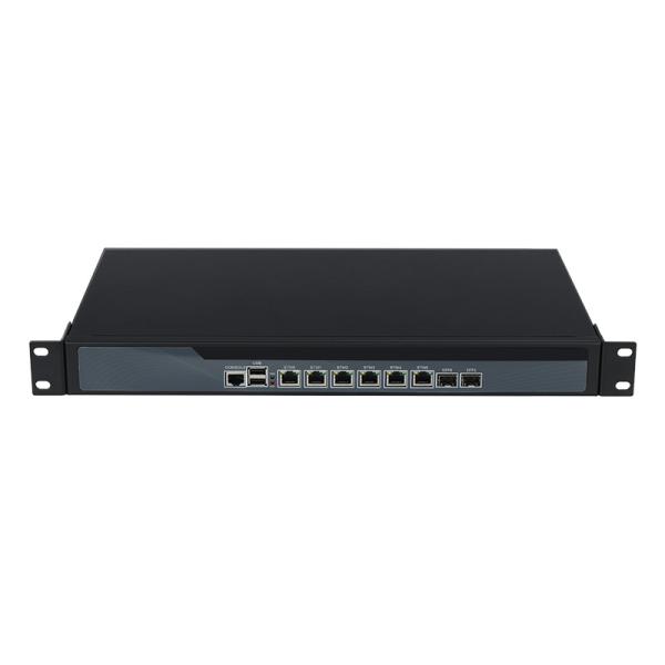 Cheap 3865U 1U Server 6 LAN 2 Fiber Optic Linux Firewall Router Server With Fan for sale