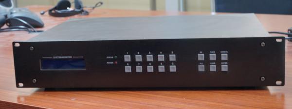High Speed Switching Video Matrix Switcher 16x16 2U Standard Housing WEB GUI