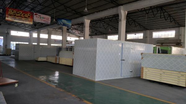 Cheap Custom SKD Format Mutton Seafood Cold Storage Room Freezer Showcase For Supermarket for sale