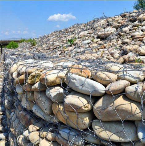 Cheap Hot Dip Galvanized Gabion Box Wire Fencing Mesh 2.5mm for sale