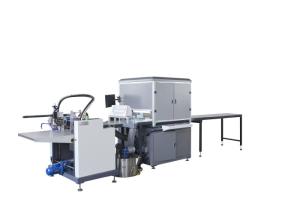 Best Custom Automatic Rigid Box Making Machine , Gift Box Making Machine Low Noise wholesale