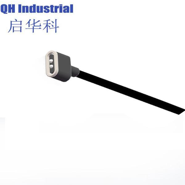 Cheap 4Pin Canada Tablet spring loaded pin Connector Magnetic Connector Magnetic spring loaded pin Usb Connector for sale
