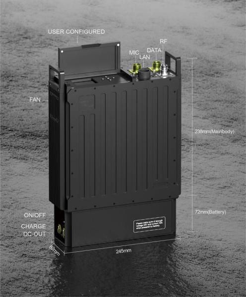 Cheap IP Mesh 25Km Wireless Ethernet Radio DC28V AES128 Encryption for sale