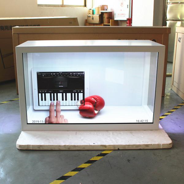 Cheap Digital Transparent LCD Display , See Through Touch Screen Multifunctional for sale