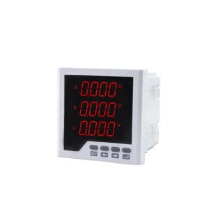 China Three Phase LED display Multifunction Power Meter with 3 small LED tube display on sale
