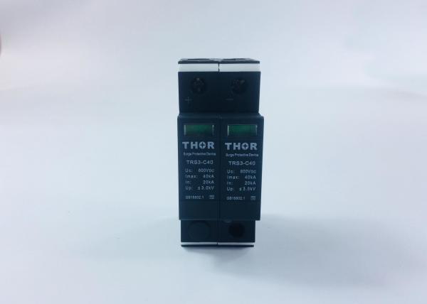 Cheap Solar Transient Voltage Surge Protector , 800V 40KA Industrial Surge Protection Devices for sale
