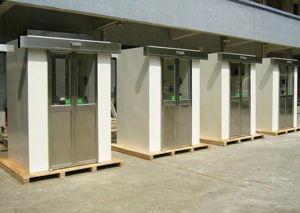 Cheap S Type Automatic Walkable Cleanroom Air Shower / Air Shower System for sale