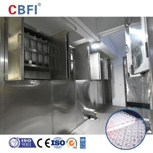 China Square Ice Cube Size 22*22*22 Mm Ice Making Machine Water Cooling on sale