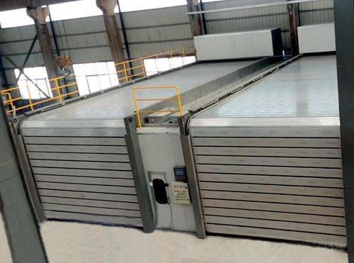 Cheap High Speed Horizontal And Lifting Swirled Backwards Back Roll Doors For Industry for sale
