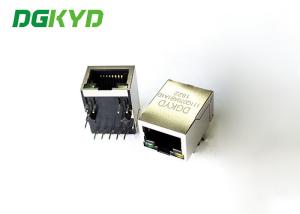 Single Port TAB UP RJ45 Modular Jack For Printed Circuit Board