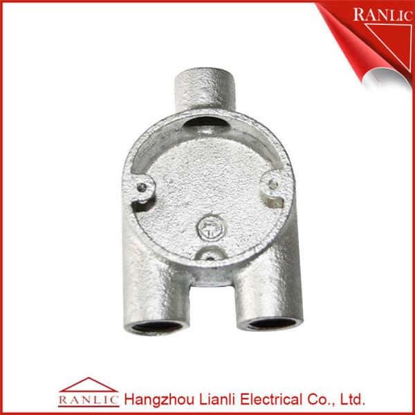 Cheap Malleable Iron Conduit Junction Box Y Way Branch 3 Way Junction Box / Eco Friendly for sale