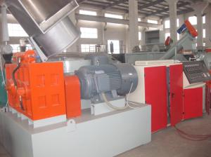Best Durable Plastic Recycling Granulator Machine PP PE Compacting Die - Face Cutting Pelletizing Line wholesale