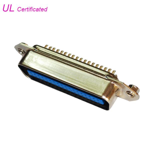Cheap 14 24 36 50 Pin Solder Male Centronic Connector with Hex Head Screws Certified UL for sale