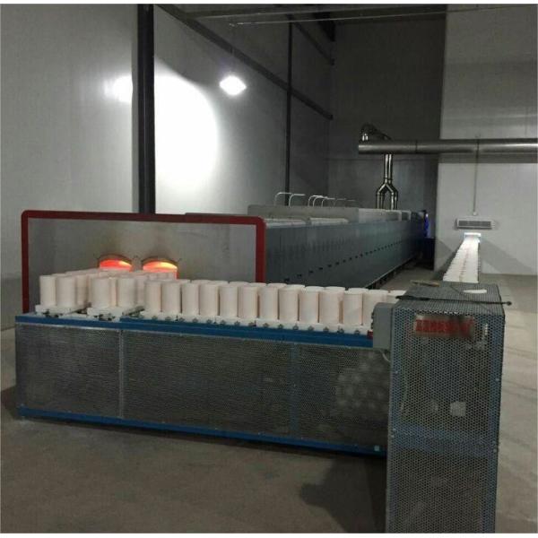 Cheap Alumina Calcination Pusher Kiln Customized Automatic Continuous Sintering Gas for sale