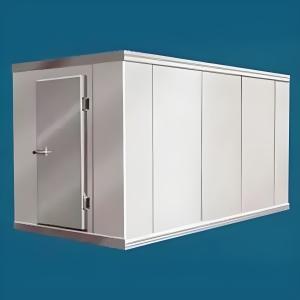 Digital Temperature Controlled Mobile Cold Storage Units Customized With Sliding Door