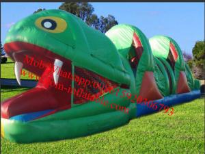 Best Frog Rent Large Inflatable Obstacle Course wholesale