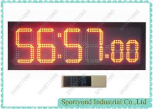 Best Ultra Bright Led Digital Clock Display , Countdown And Clockwise Clock Time Board wholesale