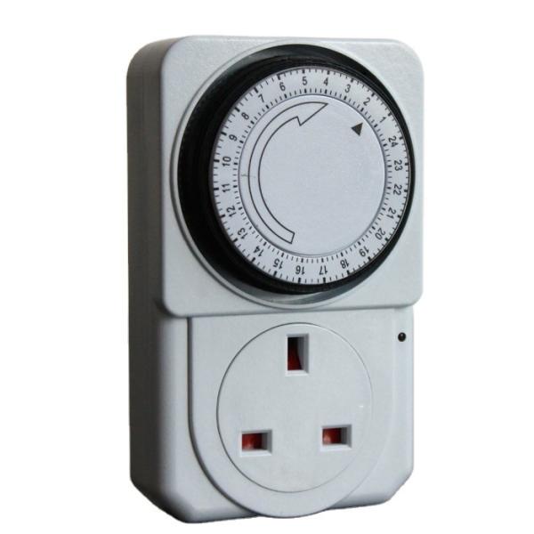 Cheap 220V Programmable Grounded Plug In Timer socket for sale