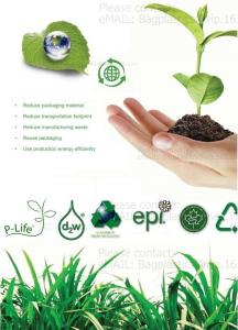 China household compostable bio degradable plastic garbage bag, 100% Compostable Custom linen bag grocery bag on sale