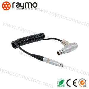China 0.5m Cable 00B M9 FHG Right Angle Connector 5000 time push pull on sale