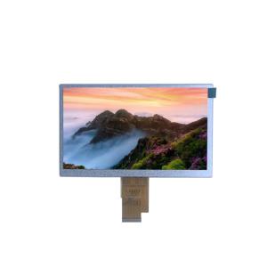 Best 7 Inch TFT LCD Display with Backlight Luminance of 500 Cd/m2 and 16 9 Display Scale wholesale