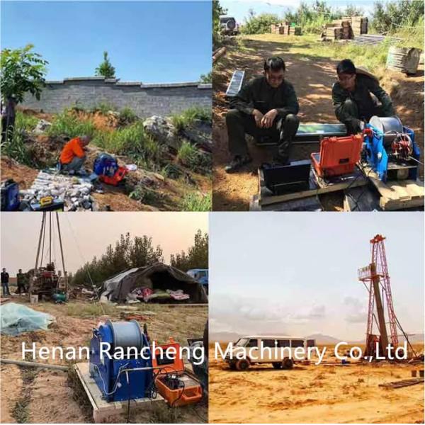 500m Portable Geophysical Borehole Logging Equipment Water Well Logging Equipment For Water Detector