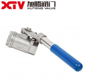 China Water Industrial Usage Xtv Automatic Return Stainless Steel Ball Valve for Piping 1 Inch on sale