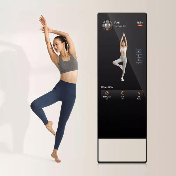 High-performance Quad-core A53 CPU Floor Standing Signage Display with Android