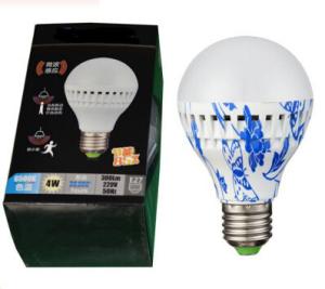China Microwave radar sensor led bulb intelligent lamps ceiling bulbs PIR voice motion sensor on sale