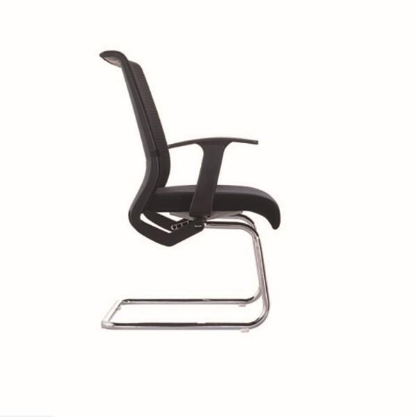 Cheap mesh visitor chair with sled frame for sale