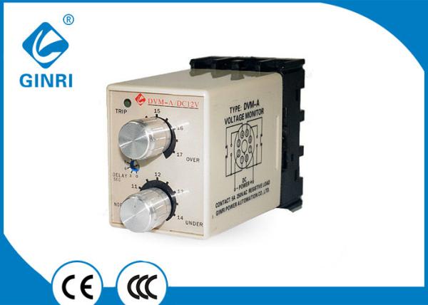 Cheap Time Delay DC Voltage Monitoring Relay Plug - In Module With DIN Socket for sale
