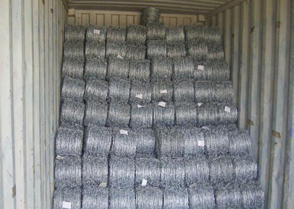 Cheap 2.8mm Diameter Silver Single Razor Barbed Fencing Wire for sale