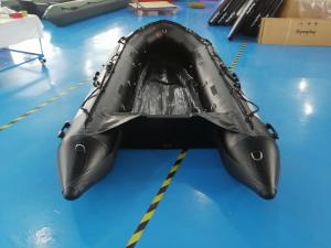 China PVC Hypalon Rubber Aluminum 3.8m Military Inflatable Boat with Ce Certificate on sale