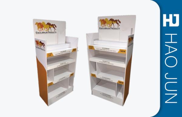 Cheap POP Up Cardboard Display Stands Handmade Durable With Matt Lamination for sale