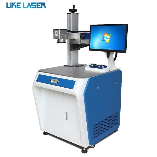 Cheap LIKE-UV-D UV Laser Engraving Machine for Cold Light Source Glass Plastic Datecode Glass for sale