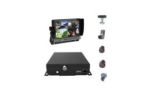 China Real Time 4CH 1080P School Bus AI Vehicle DVR Kit With 4G DSM ADAS on sale